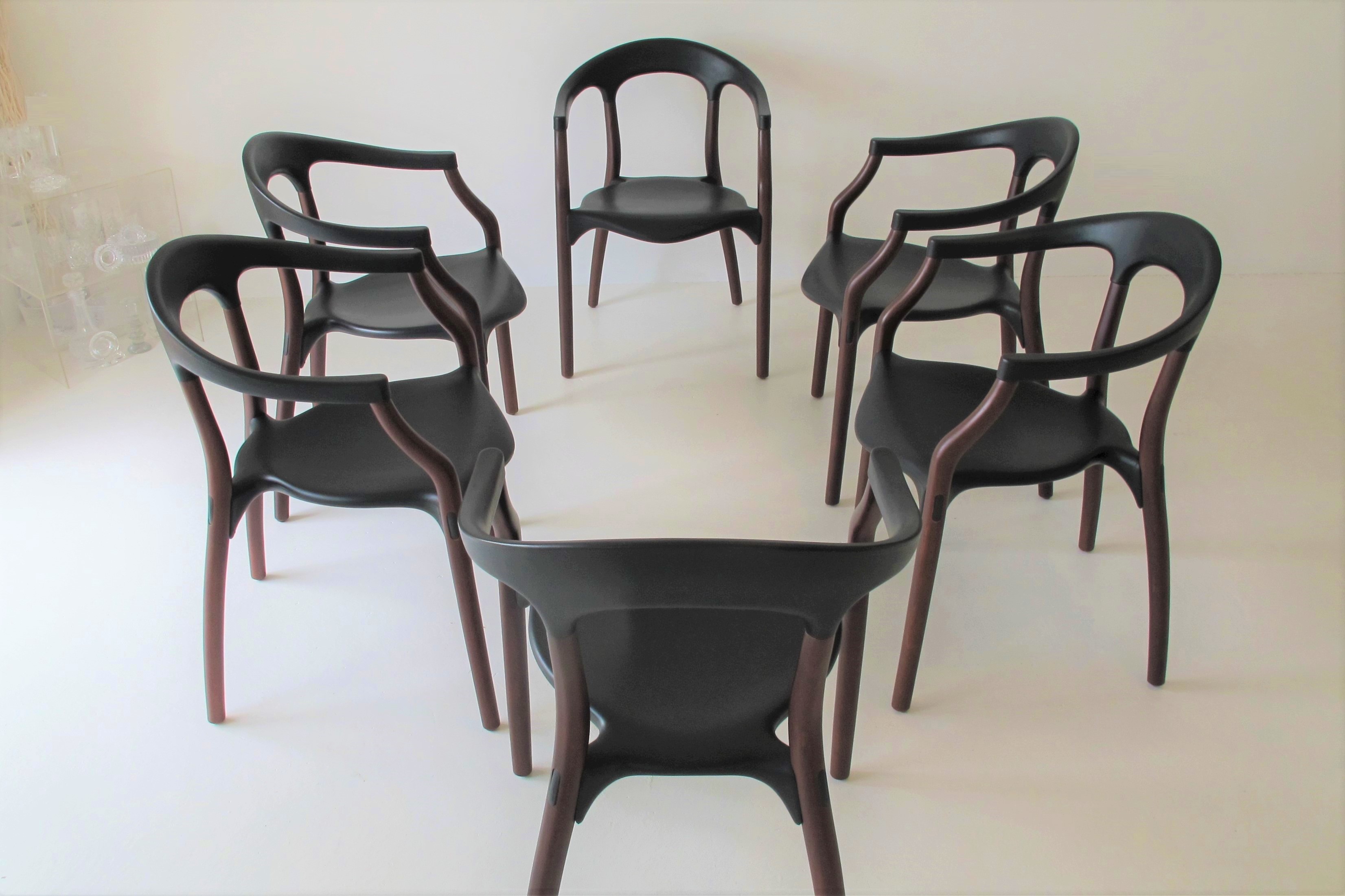 6 Ke Zu Andreu World Dining Chairs Spanish